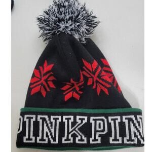 Victoria Secret Stocking Hat Warm Winter Stocking Hat Casual Comfortable Hat